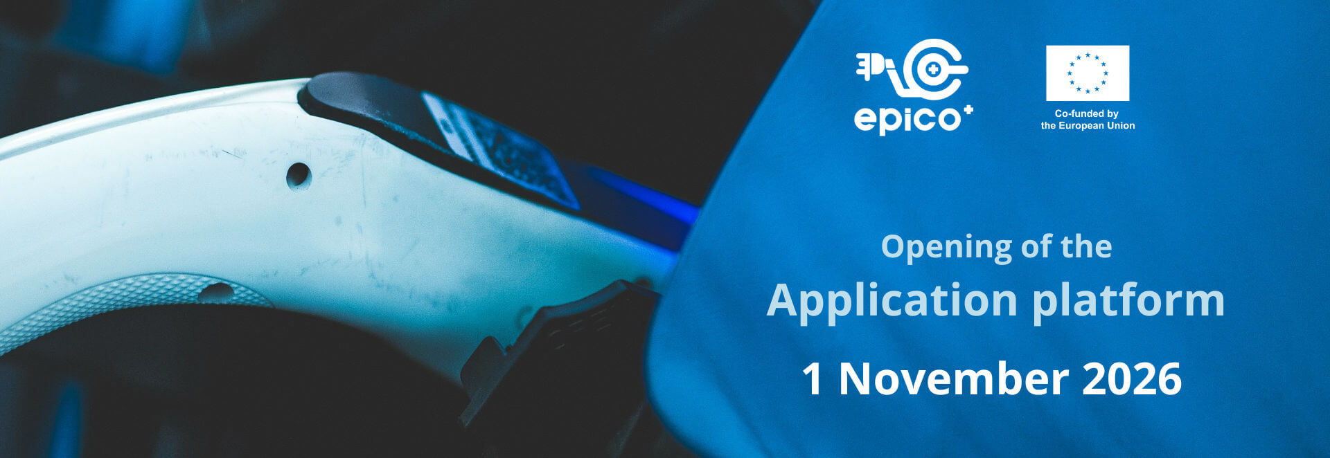 Opening of the application plateform: 1 November 2026