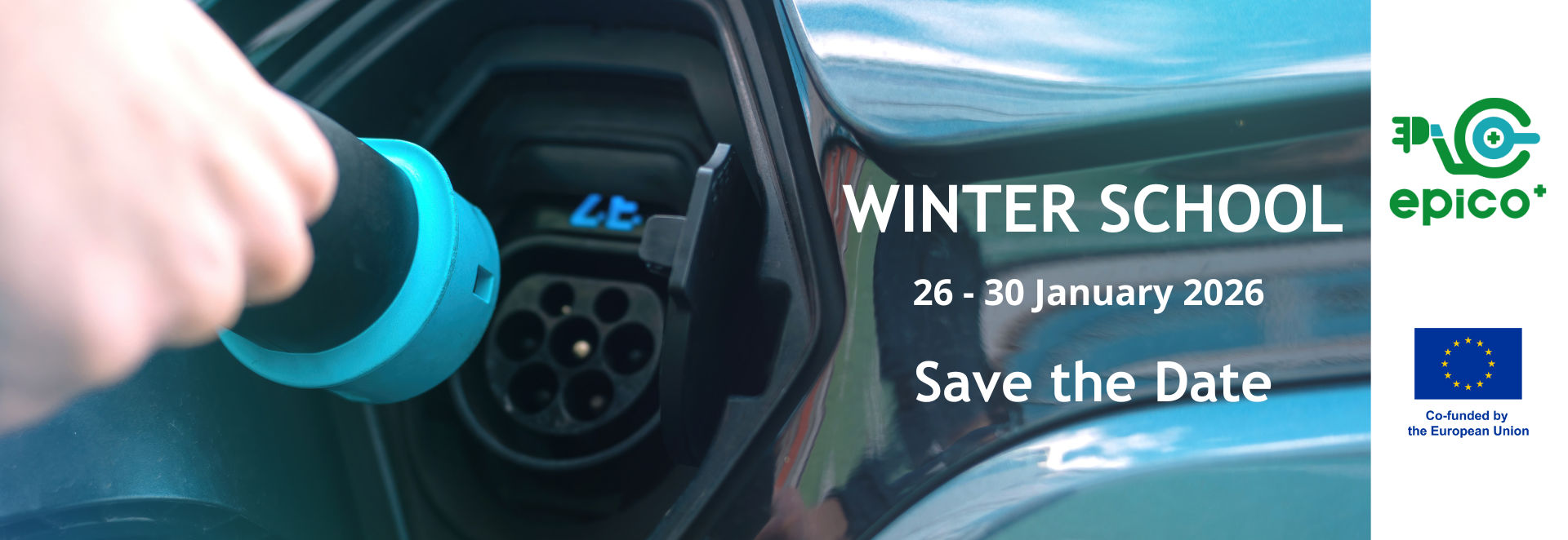 Winter School. Save the date: 26-30 January