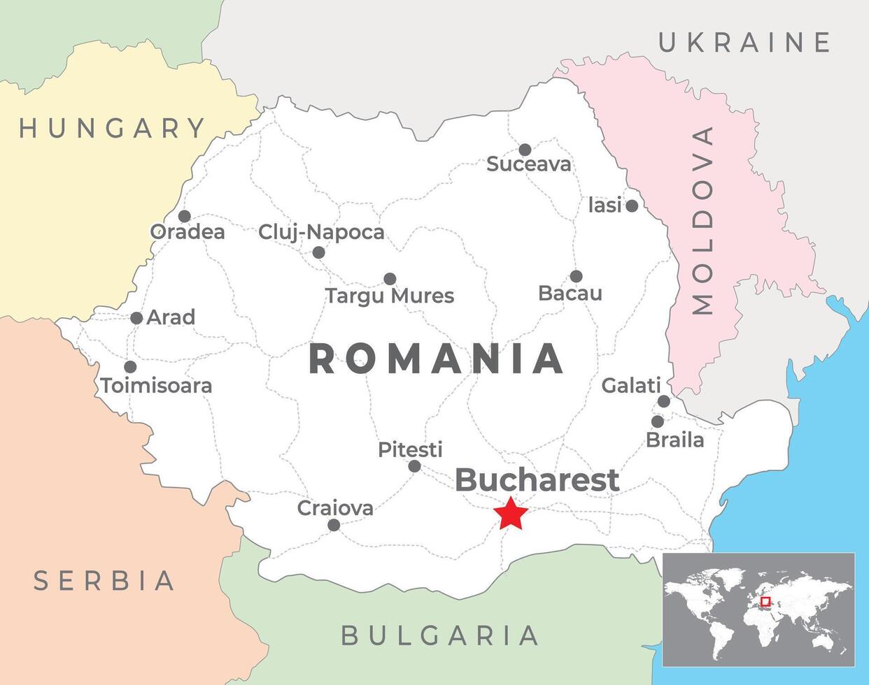 Maps Bucharest